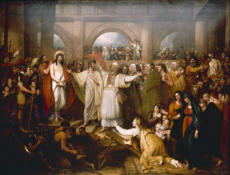 Christ Rejected, an 1814 monumental oil painting by Benjamin West