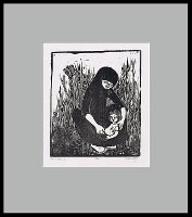 Print Titled Reed Child